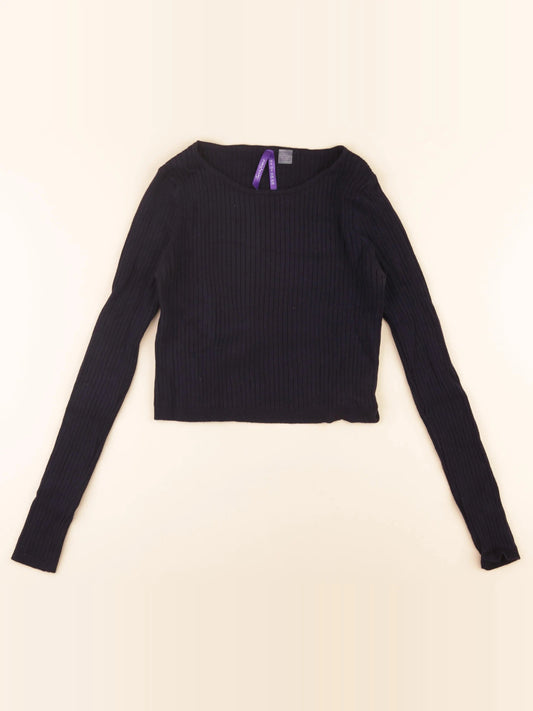 Pull grossesse bleu