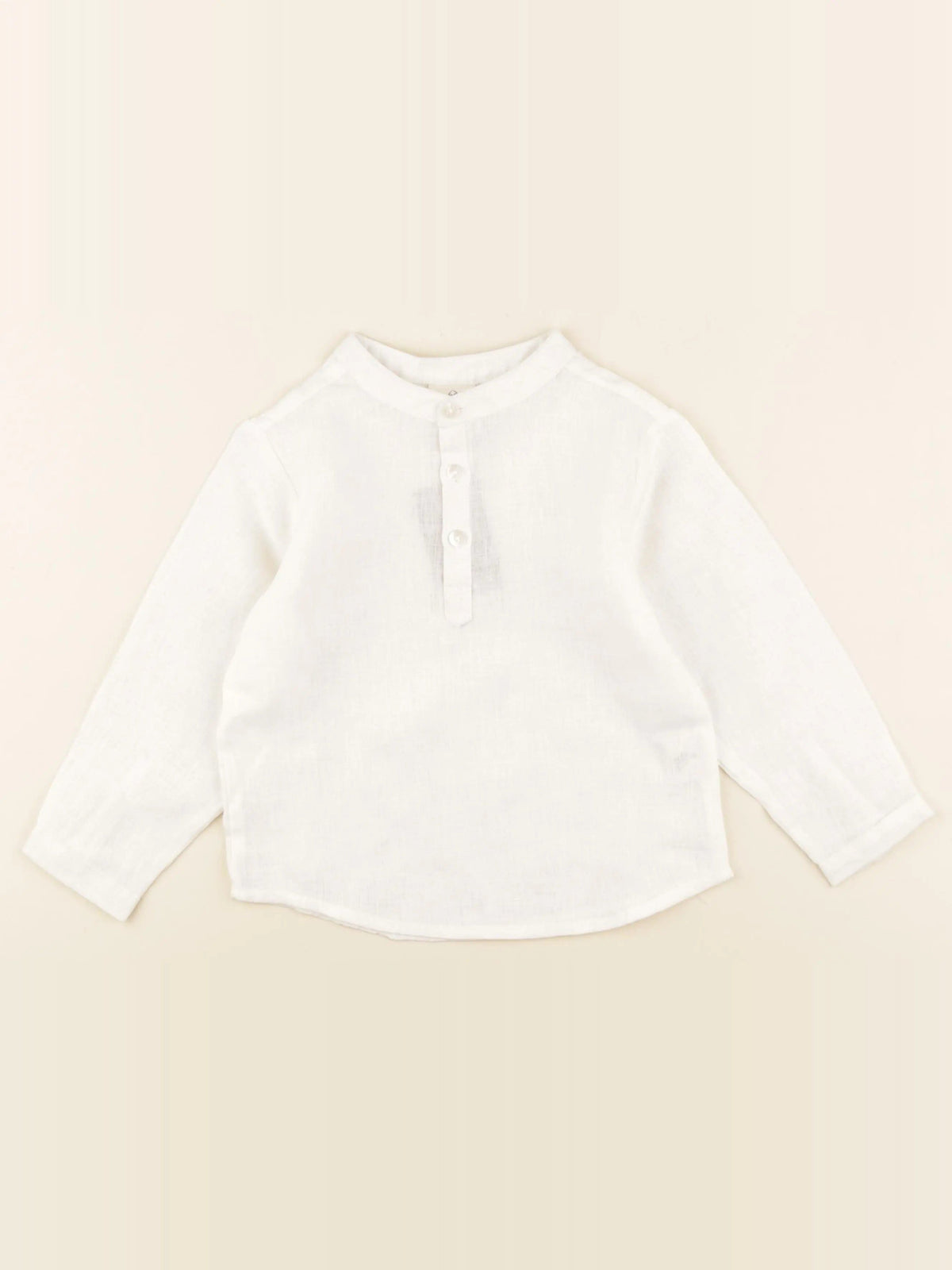Chemise mixence blanc cassé