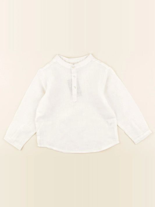 Chemise mixence blanc cassé