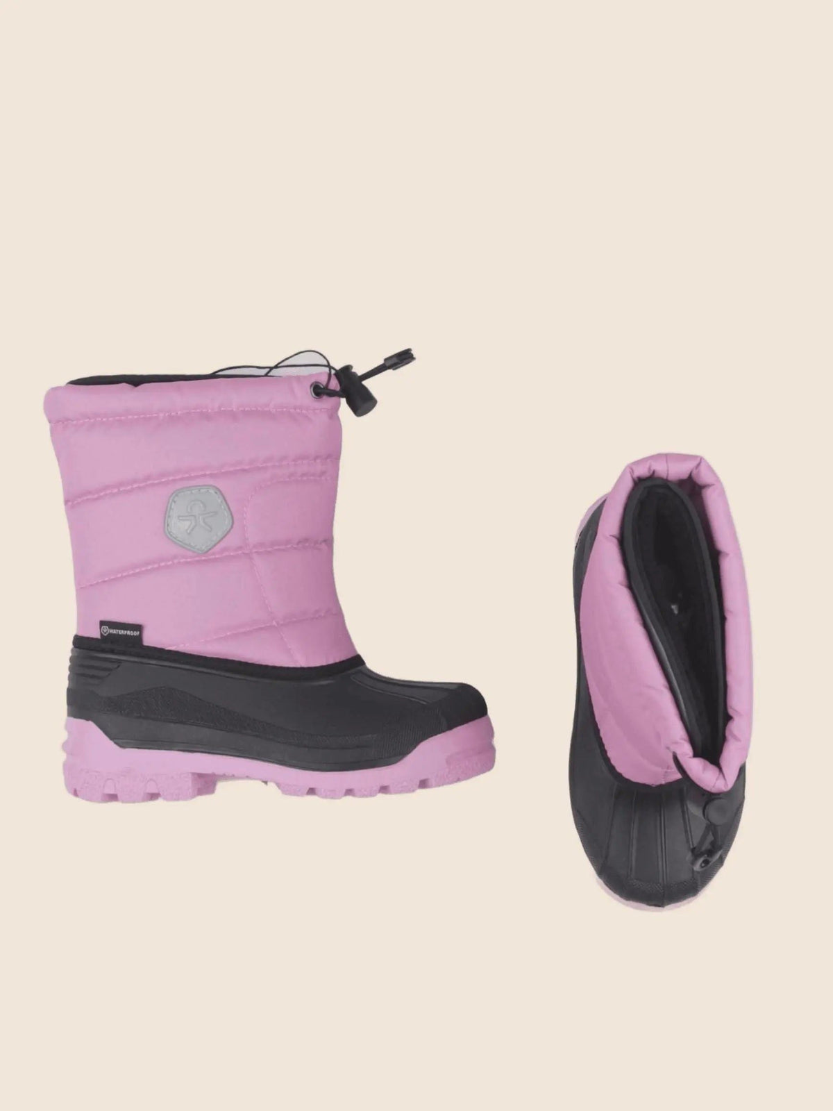 Bottes de ski fourrées lilac chiffon