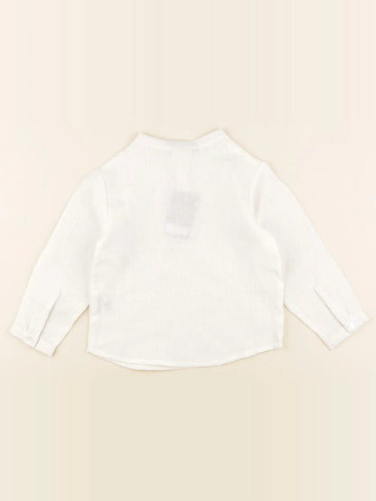 Chemise mixence blanc cassé